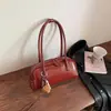 Bolso Sencillo de Celebridad de Internet 2026, Bolso de Hombro de Moda para Mujer Otoño-Invierno, Bolso Boston Versátil de Gama Alta para Debajo del Brazo