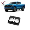 Adequado para Acessórios de Moldura Brilhante Decorativa para Porta-Copos Traseiro de Caixa de Apoio de Braço Modificada 23-24 Colorado