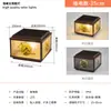 Luz Solar Exterior para Pilar de Puerta de Villa, Jardín, Patio Rural, Nuevo Estilo Chino, Cuadrada Impermeable para Pilar de Valla