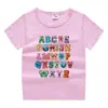 2026 Nova Roupa Infantil Verão Camiseta de Manga Curta para Meninos e Meninas Camiseta Base de Algodão Camiseta de Meia Manga para Bebê Top Infantil