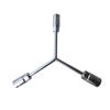 Llave de Vaso de Tres Puntas de Grado Industrial, Llave Hexagonal Externa Extendida, Herramienta de Hardware Tres en Uno, Llave de Vaso en Forma de Y