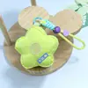 Cartera de monedas floral personalizable Huayang con cordón para teléfono, anti-pérdida, correa de mano de dinero-flor, anti-caída, portátil, venta al por mayor del fabricante