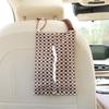 Porta Pañuelos para Respaldo de Asiento de Coche Caja de Pañuelos Divertida para Coche Colgante Monstruo de Dibujos Animados Decoración Interior de Coche