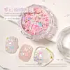 Joyería para Uñas Lentejuelas Mariposa Lentejuelas Mariposa Soñadoras Color Macarrón Colorido Mariposa Lentejuelas Soñadoras Joyería para Uñas