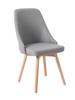 Silla Individual de Madera Maciza Estilo Nórdico Respaldo Silla de Comedor Ins Taburete de Maquillaje de Celebridad Cibernética Silla de Escritorio para Computadora Hogar Simple