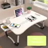 Mesa Plegable para Cama Escritorio de Cama para Estudiantes Mesa de Estudio para Niños Mesa Pequeña de Cama Mesa para Laptop Limpio