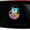 Comércio Exterior Bebê a bordo adesivos de carro refletivos adesivos de carro de desenho animado fofo bebê no carro adesivos de carro adesivos de menina