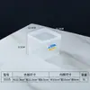 Caja de Conservación Transparente de Plástico Rectangular Caja de Almacenamiento para Refrigerador con Tapa Caja de Almacenamiento de Cocina de Grado Alimenticio Gran Capacidad
