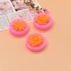 Molde de silicona con forma de lirio, lila y rosa para decoración de tartas de yeso, herramientas para hornear chocolate