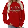 Tops con Cuello Redondo Estampados de Terapia Ocupacional Sudadera Suministro de Amazon Chaquetas de Otoño e Invierno