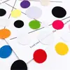 Accesorios para Joyería DIY Tela No Tejida 1-8cm Disco Redondo de Tela No Tejida Junta de Tela No Tejida Accesorios para el Cabello Parche Semi-Terminado