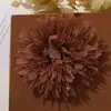 Accesorios para el Cabello con un Estilo Suave, Flores de Peonía de Papel Triturado, Accesorios para el Cabello de Flores Esponjosas Tridimensionales Atmosféricas DIY, Accesorios para la Ropa