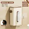 Caja de Pañuelos para Baño de Gama Alta, Portarrollos de Papel Higiénico para Baño de Lujo Ligero Montado en Pared, Almacenamiento de Toallas Faciales, Caja de Pañuelos