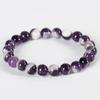 Pulseira de Cristal Branco Natural 8mm Pulseira de Pedra com Contas Cristal Colorido Aventurina Verde Ágata Turquesa Lote de Joias