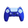 Adequado para capa de silicone do controle Sony PS5, capa protetora para controle de jogo PS5, concha protetora com orelhas de gato com tampas para joystick