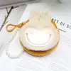 Monedero de Peluche Estilo Japonés de Dibujos Animados Lindo Cierre de Cremallera Mini Bolsa de Almacenamiento Colgante para Llavero Regalo para Niños Billetera Pequeña