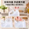 Venda Direta de Fábrica Balde Quadrado de Plástico PE de Grau Alimentício com Alça 500ml Barril de Embalagem para Vinho de Arroz Baijiu Pote Quadrado Plano 2L