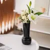 Estilo Nórdico Ins Jarrón de Cerámica Colorido Adorno Decoración Simple de Escritorio Florero Arreglo Floral para Sala de Estar Flores Secas Flores Artificiales