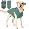 Abrigo de Algodón para Mascotas Otoño e Invierno Transfronterizo, Chaleco Grueso con Forro de Felpa para Perros, Chaqueta Cálida de Cuello Alto para Perros Grandes, Medianos y Pequeños, Ropa de Esquí
