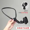 Soporte de micrófono para cuello canto tocar guitarra ventrílocuo presentador clip de micrófono manos libres