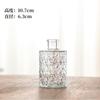 Entrada Vintage Luxo Flutuante Transparente Estilo Francês Vidro Pequeno Vaso Escritório Decoração de Casa Sala de Estar Vaso de Flores de Bolso