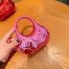 2026 Nueva Mini Bolsa de Moda Transfronteriza, Bolso Acrílico con Forma de Media Luna, Bolso para Lipstick, Monedero, Bolso Cruzado para Niños