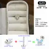 Stud de Titanio G23 de 1.2 mm de Espesor, Moderno y Brillante, Corazón Completo de Circonita, Stud para Hélice, Stud para Cartílago de la Oreja, Joyería de Piercing para Oreja con Rosca Interna