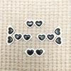 Accesorios de Joyería DIY Corazón Accesorios de Ojos de Muñeca West Highland Ojos de Elfo de Felpa Accesorios Colgantes de Bola de Pelo