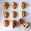 Brincos de Silicone Orelhas Simuladas Umbigo Nariz Modelo Piercing Joias de Piercing Adereços de Exibição Brincos da Moda