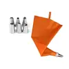 Boquilla pequeña para decorar pasteles de acero inoxidable transfronteriza, juego de 8 piezas, bolsa de crema de TPU de 12 pulgadas, herramientas de repostería DIY