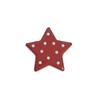 Outono e inverno vinho vermelho localização arco oco estrela de cinco pontas acessórios faça você mesmo capa de telefone celular decorativo buraco sapatos cocar lote