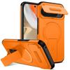Adequado para Google Pixel11Pro Tengfei Capa Magnética para Celular, Pixel10Pro Suporte, Pixel9A Capa Protetora