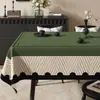 Mantel Estilo Medieval Impermeable y a Prueba de Aceite Mantel Sin Lavar 2025 Nuevo Mantel Individual Cubierta para Mesa de Café Retro de Gama Alta Mantel