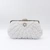 Bolso de perlas y diamantes de imitación Kai Weili, bolso cheongsam, bolso de mano para vestido de novia, bolso bordado con cuentas hecho a mano, bolso de noche, bolso cruzado para mujer