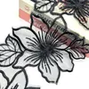Nuevo Estilo Malla de Organza Bordada Accesorios para Ropa Borde de Encaje Decoraciones para Ventanas Productos Textiles para el Hogar Decoración de Ropa para Mujeres y Niños Venta al por Mayor
