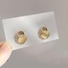 Aretes de Diamantes con Aguja de Plata S925 Ópalo de Corea del Sur Sentido Avanzado Nuevos Diamantes Celebridad de Internet Elegantes Aretes Pequeños Colgantes