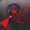 Bolsa Hanfu de Brocado Sorridente de Boca Aberta Pequeno Sachê Ornamento Pendurado Bolsa de Sachê Vazia Bolsa de Brocado Presente de Feriado Estilo Chinês