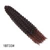 Extensión de cabello con dedos de 18 pulgadas para mujer africana con trenza sucia y pasión, peluca de fibra química con trenza sucia y gancho de mano, comercio exterior