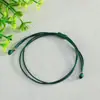 Pulsera tejida a mano con cordón de cera transfronterizo original para bricolaje, ajustable, unisex, versátil, correa de muñeca de cordón de cera estilo lujo ligero