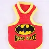 Chaleco para Mascota Batman Superman Ropa para Cachorro Teddy Primavera y Verano Ropa para Perro Pequeño Poodle Gato Ropa para Mascota