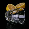 Copo Octogonal Universal de Vidro Temperado para Refeições de Bar Copo de Chá de Vidro Resistente ao Calor Copo de Cerveja KTV Suporta Impressão de Logotipo