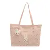 Bolsa Tote de Grande Capacidade Chegada Nova Primavera 2026 Bolsa de Ombro Único para Trabalho e Trajeto Bolsa de Mão Nicho Tendência