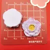 Accesorios de Resina de Rosa Floreciente Coloridos Brillantes Simulados Pegamento Cremoso para Manualidades Funda de Teléfono Móvil Accesorios para Tocado Pasador Pegatinas