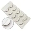 Cabeza de Modelo para Pestañas Postizas Maquillaje Belleza Principiantes Pestañas de Práctica Molde de Cabeza Molde de Silicona Maniquí Tablero para Plantar Pestañas