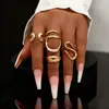 Joyería popular transfronteriza europea y americana, anillo de oro nuevo, diseño minimalista de nicho, sensación de alta gama, anillo de lujo ligero, joyería para mano de mujer, plata
