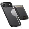 Adecuado para Funda de Teléfono con Ranura para Tarjeta para iPhone18Pro, Soporte Magnético para Samsung S26U, Carga Inalámbrica, Magsafe, Google