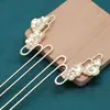 Nuevos Accesorios para Joyería Antigua DIY Pasador Doble Recto de Aleación Retro Nube Decoraciones Antiguas Hechas a Mano DIY