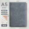 Cuaderno A5 Personalizable con Impresión de Logo, Engrosado con Cierre de Broche, Cuaderno de Oficina para Negocios, Superficie de Cuero Suave, Venta al por Mayor