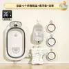 Tina de baño para bebé directamente de fábrica, con sensor de temperatura, antideslizante, plegable, adecuada tanto para sentarse como para acostarse, para recién nacidos y bebés
