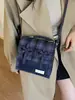Bolsa Tote Xadrez Retrô para o Dia a Dia de Mulheres 2026 Primavera Nova Tendência Estilosa Luxo Leve Patchwork Ombro Único Ombro Duplo Mochila